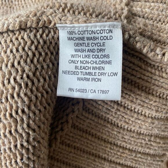 Vintage Old Navy Women's XS Tan Cowl Neck Sleeveless Pullover Sweater - Picture 5 of 5